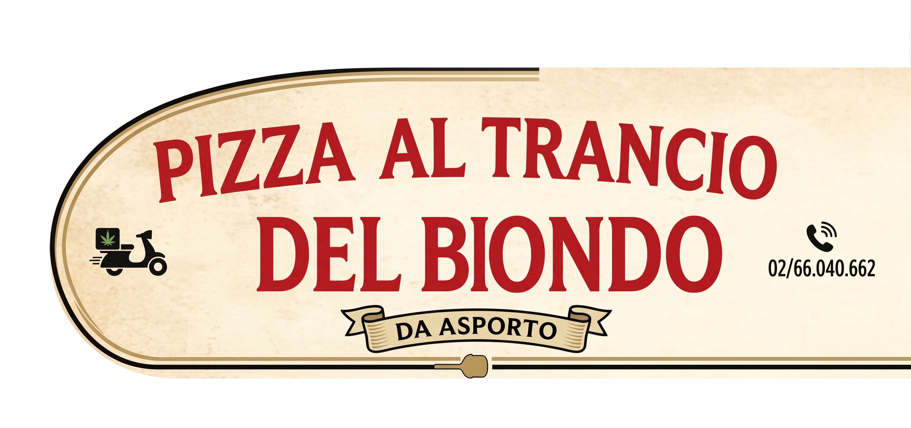 Pizza Al Trancio Dal Biondo