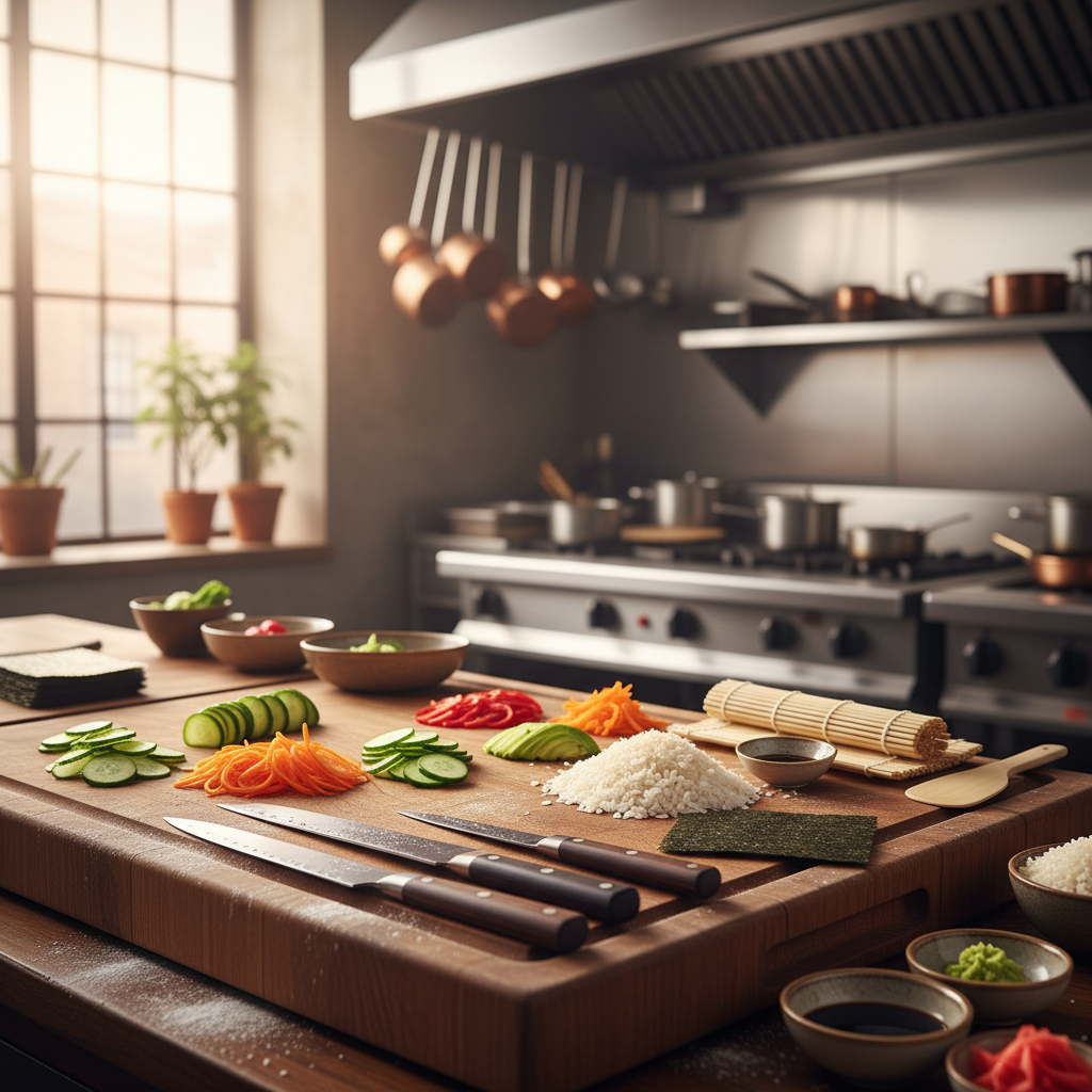 Attrezzatura Sushi