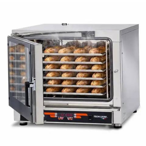 Forno elettrico combinato a convezione e vapore per gastronomia, panetteria e pasticceria 5 teglie