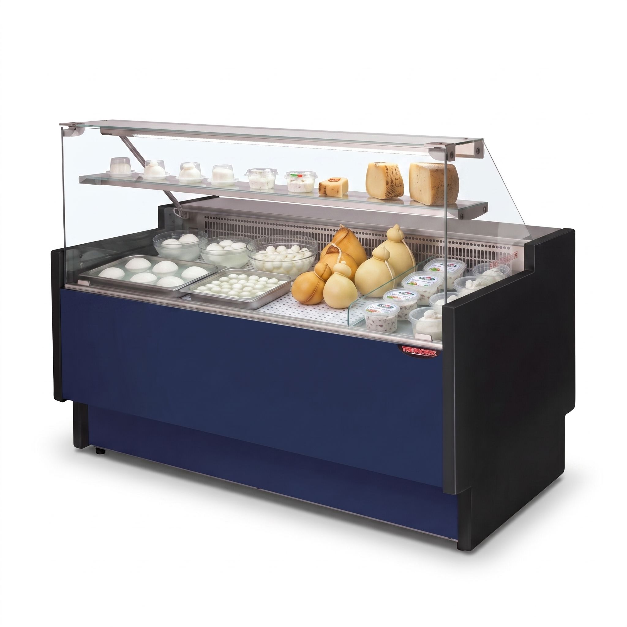 VETRINA REFRIGERATA GASTRONOMIA SEMI-VENTILATA PROFONDITA' CM 78