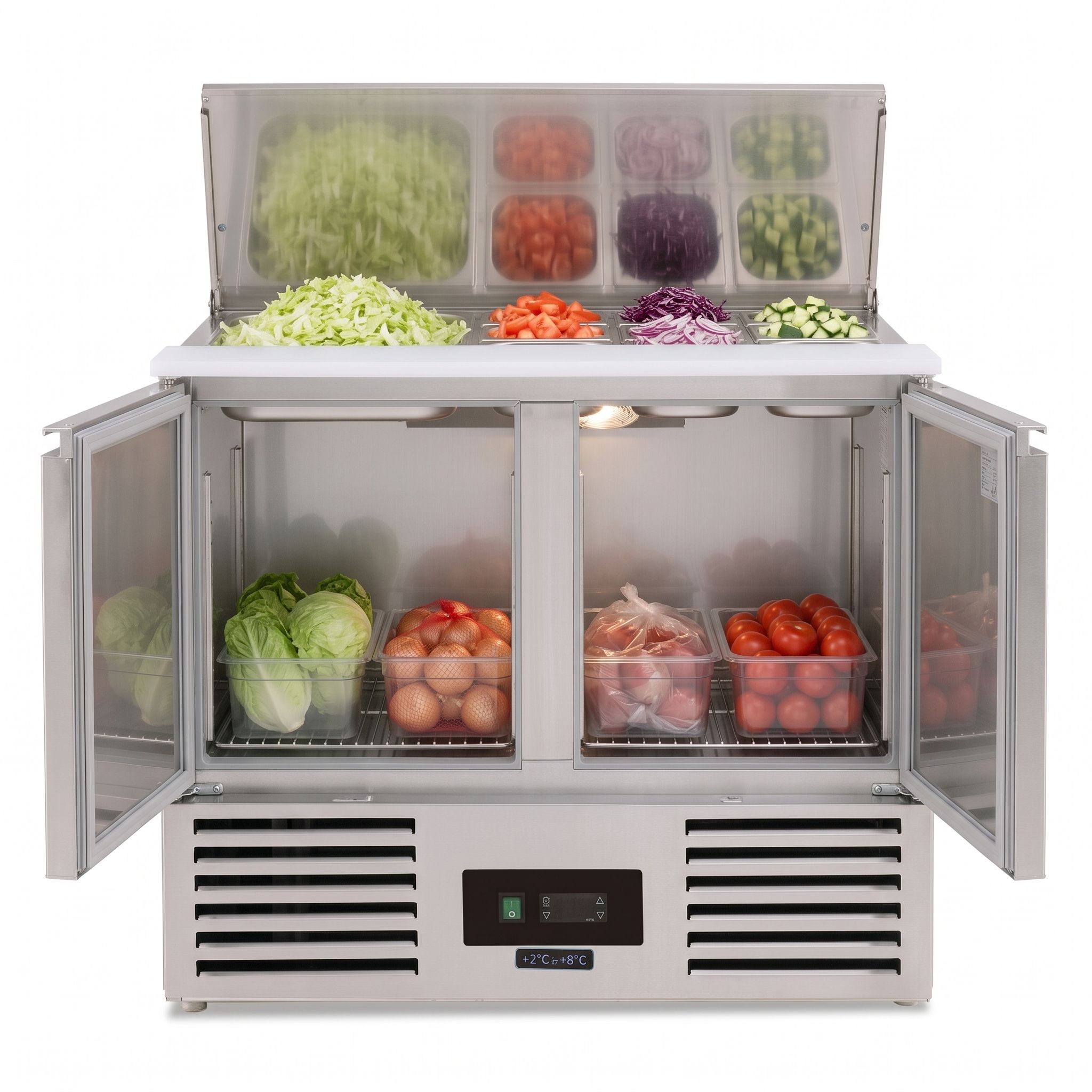 Saladette Refrigerata Klimaitalia SF 901 BC — Efficienza e Freschezza Garantite