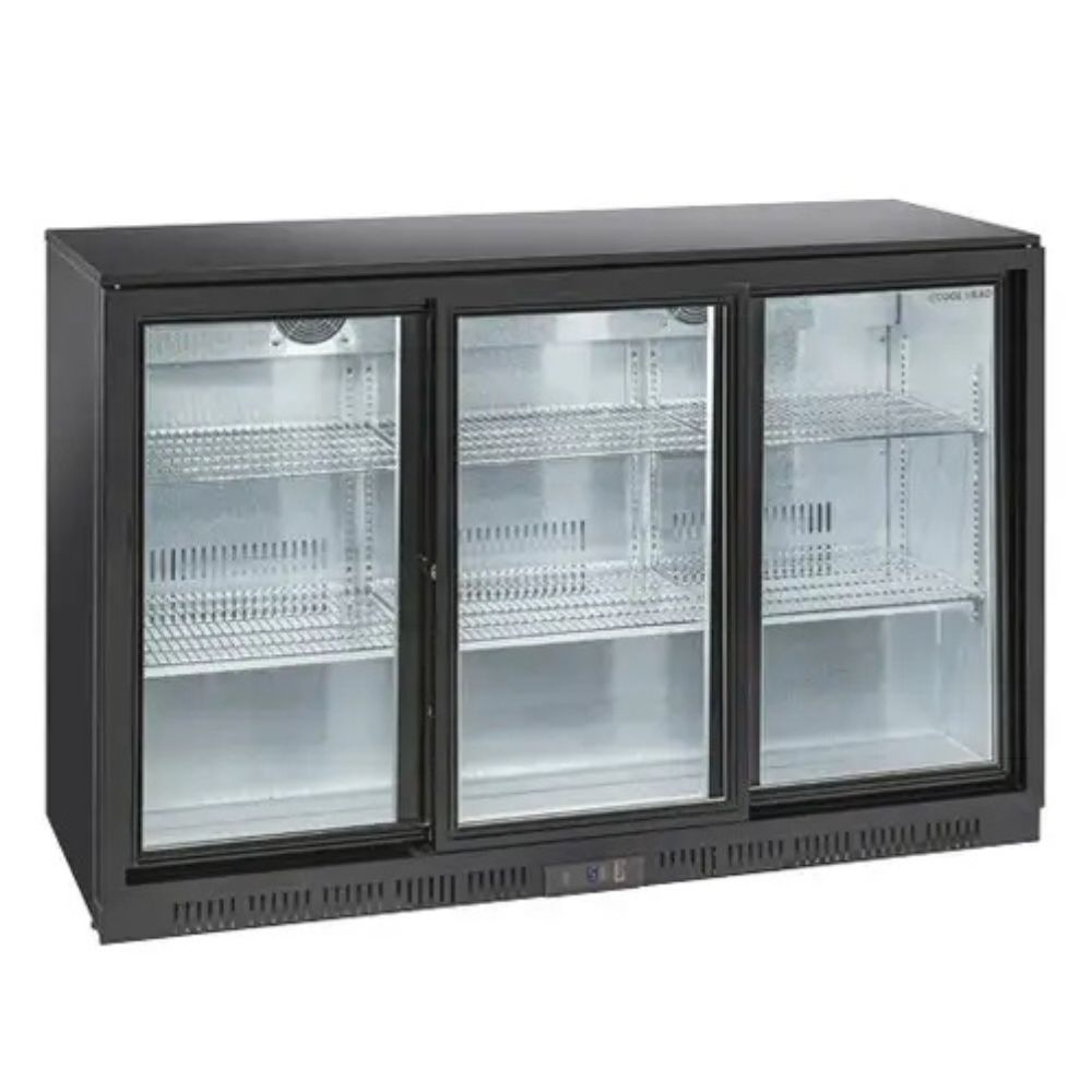 Retro banco refrigerato a N.3 Porte scorrevoli