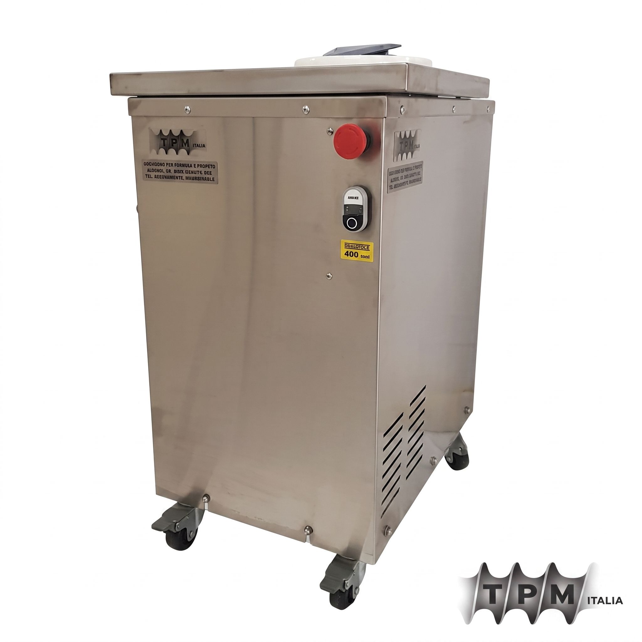 Arrotondatrice TPM Italia Mini — Impasti Perfetti, Produzione Veloce