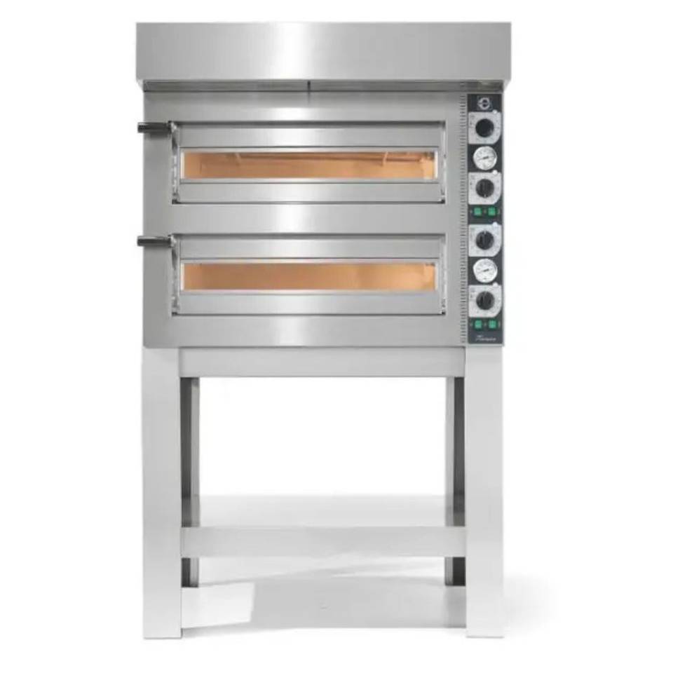 Forno Pizza Professionale Cuppone Tiziano 4+4 x ø 35 cm – immagine 1