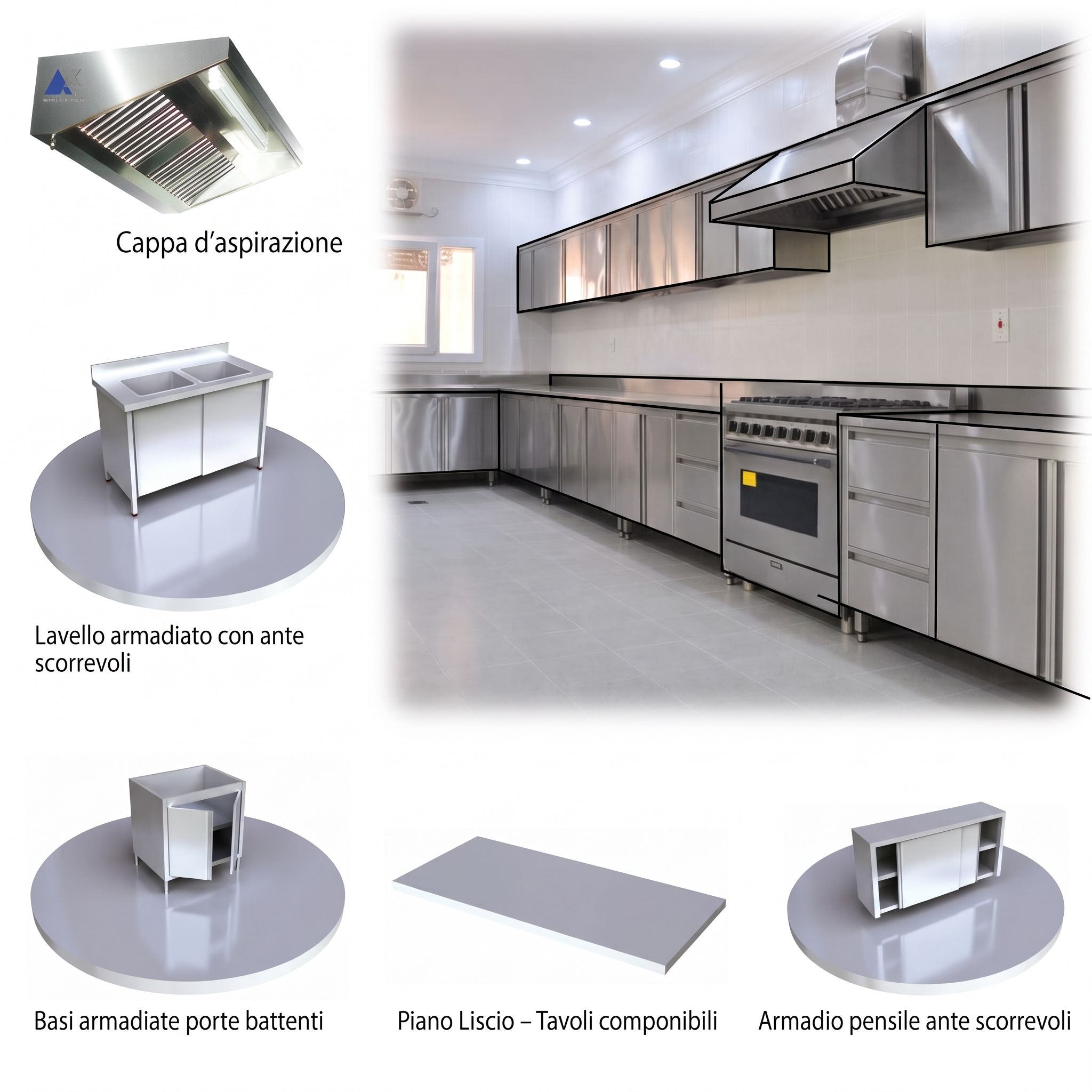 Arredo in Acciaio
