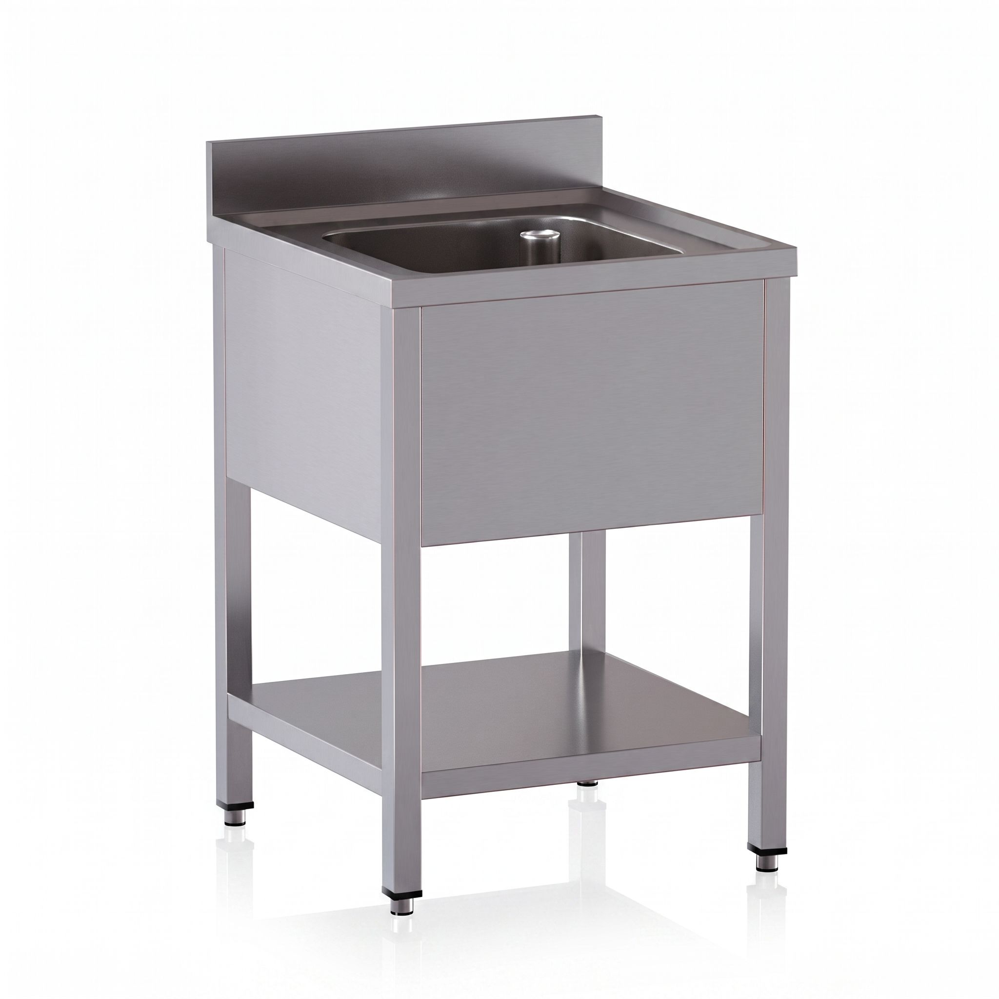 Lavello Inox Ristomania 1 Vasca 70x70 — Massima Igiene e Funzionalità