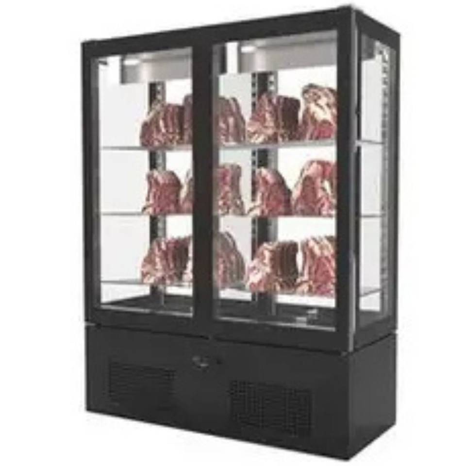 ARMADIO PANORAMICO PER FROLLATURA MEAT BLACK – immagine 1