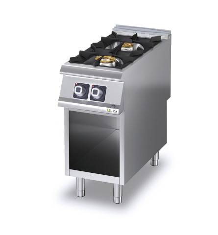 Cucina a gas 2 fuochi Olis — Efficienza compatta per la tua cucina HoReCa