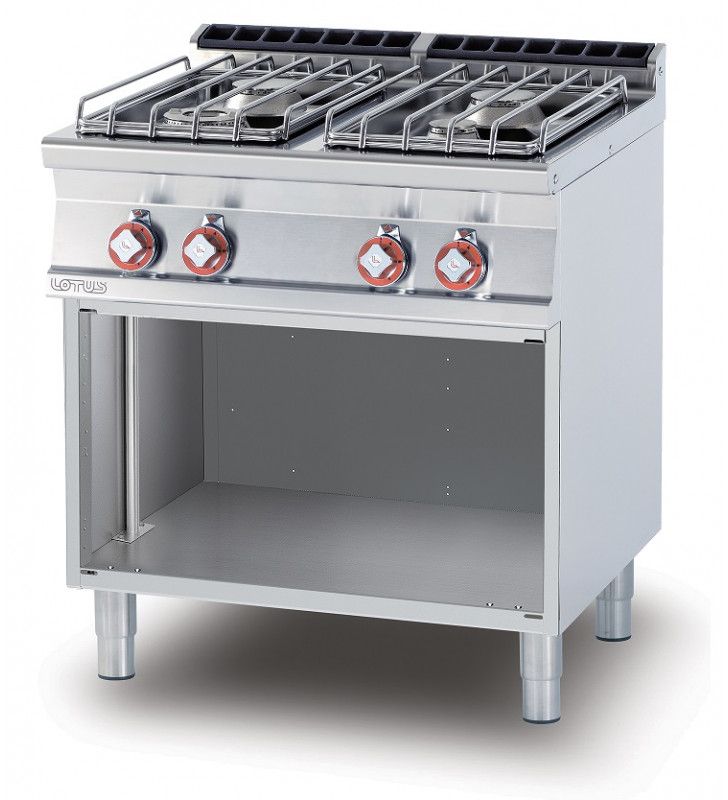 Cucina a Gas Lotus PC-78GP 4 Fuochi Serie 700 — Efficienza e Controllo