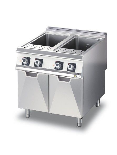 Cuocipasta a gas Olis 2 vasche 40 Lt — Massima versatilità in cucina