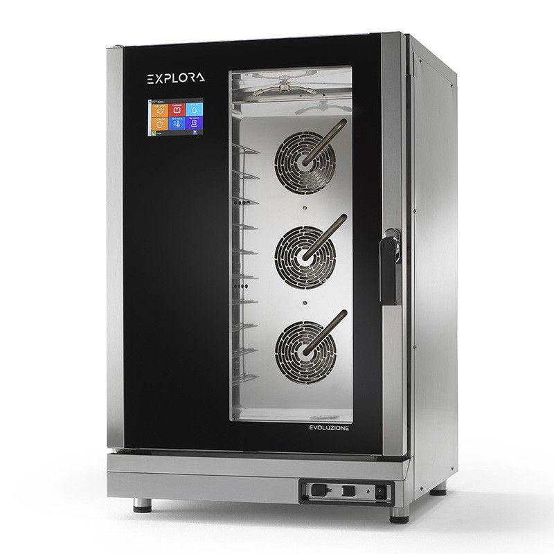 Forno Combimix Tecnodom EXPLORA Touch 10 Teglie — Massima Efficienza in Cucina