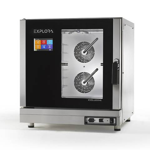 Forno Combimix Tecnodom EXPLORA Touch 6 Teglie — Cottura Multifunzione Avanzata