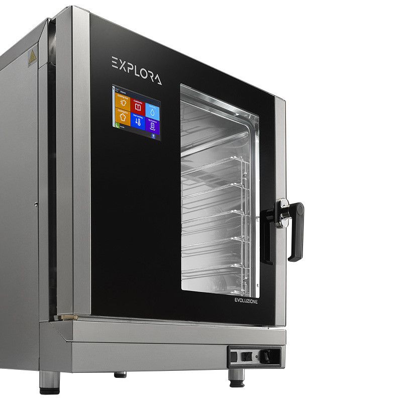 Forno Combimix Tecnodom EXPLORA Touch 6 Teglie — Cottura Multifunzione Avanzata – miniatura 3
