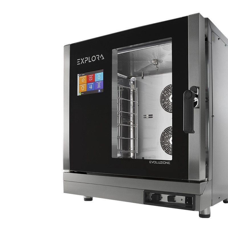 Forno Combimix Tecnodom EXPLORA Touch 6 Teglie — Cottura Multifunzione Avanzata – miniatura 4