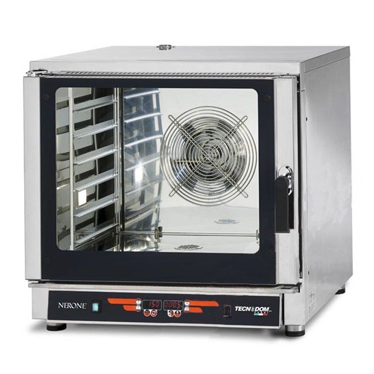 Forno Convezione Elettrico Tecnodom Digitale 6 Teglie — Cottura Rapida Vapore