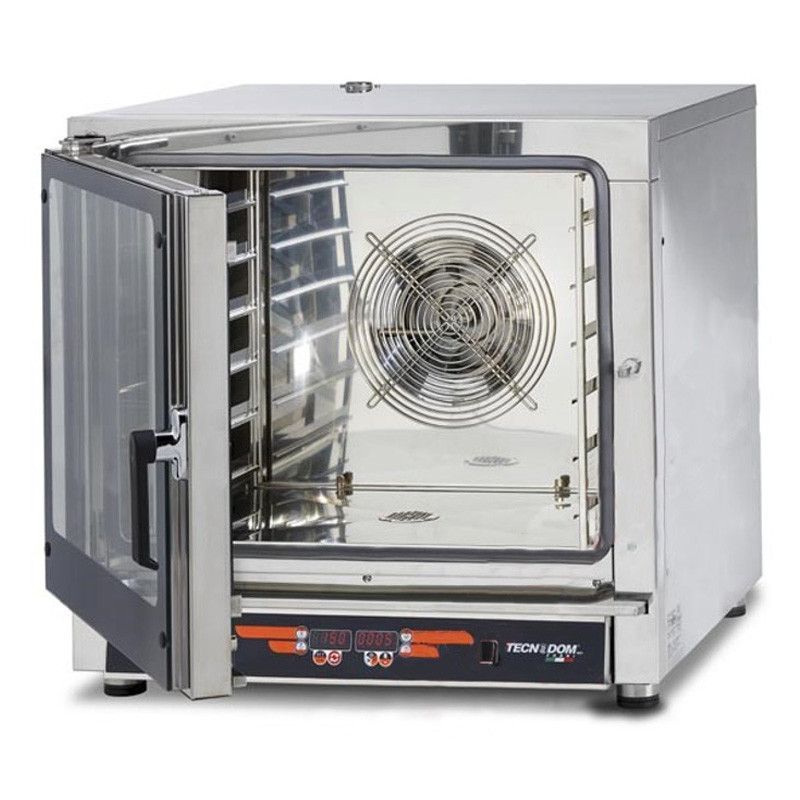 Forno Convezione Elettrico Tecnodom Digitale 6 Teglie — Cottura Rapida Vapore – miniatura 2
