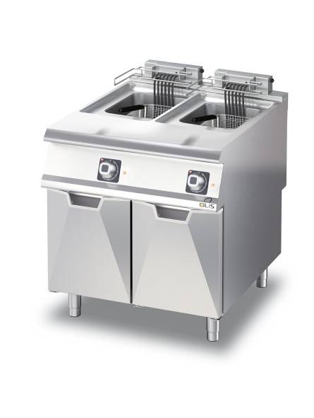 Friggitrice Elettrica Ristomania Olis 2 Vasche 15L — Massima Efficienza in Cucina – immagine 1