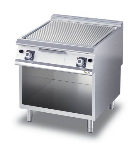 Fry Top Gas Olis M80 Rigato Ristomania — Sapori Intensi Estetica Perfetta