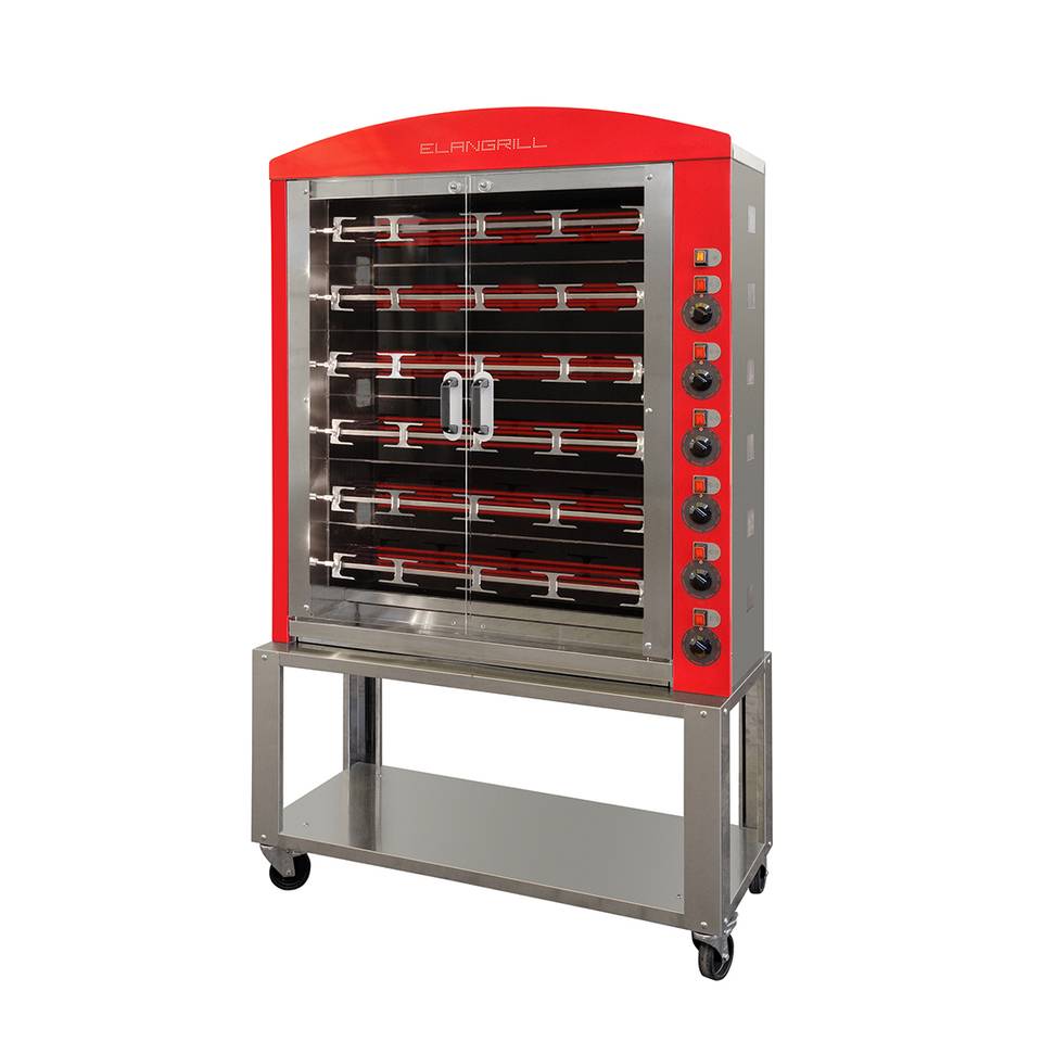 Girarrosto Elettrico Ristomania Elangrill Elba Plus 36P — Resistenze Ceramiche – immagine 1