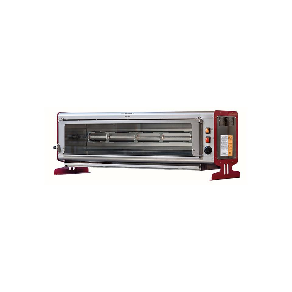 Girarrosto Ristomania Elangrill Elba 6P | 2 Aste — Cottura Uniforme – immagine 1