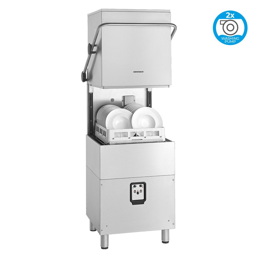Lavastoviglie a capote Ristomania Omniwash SMART S60P — Servizio impeccabile
