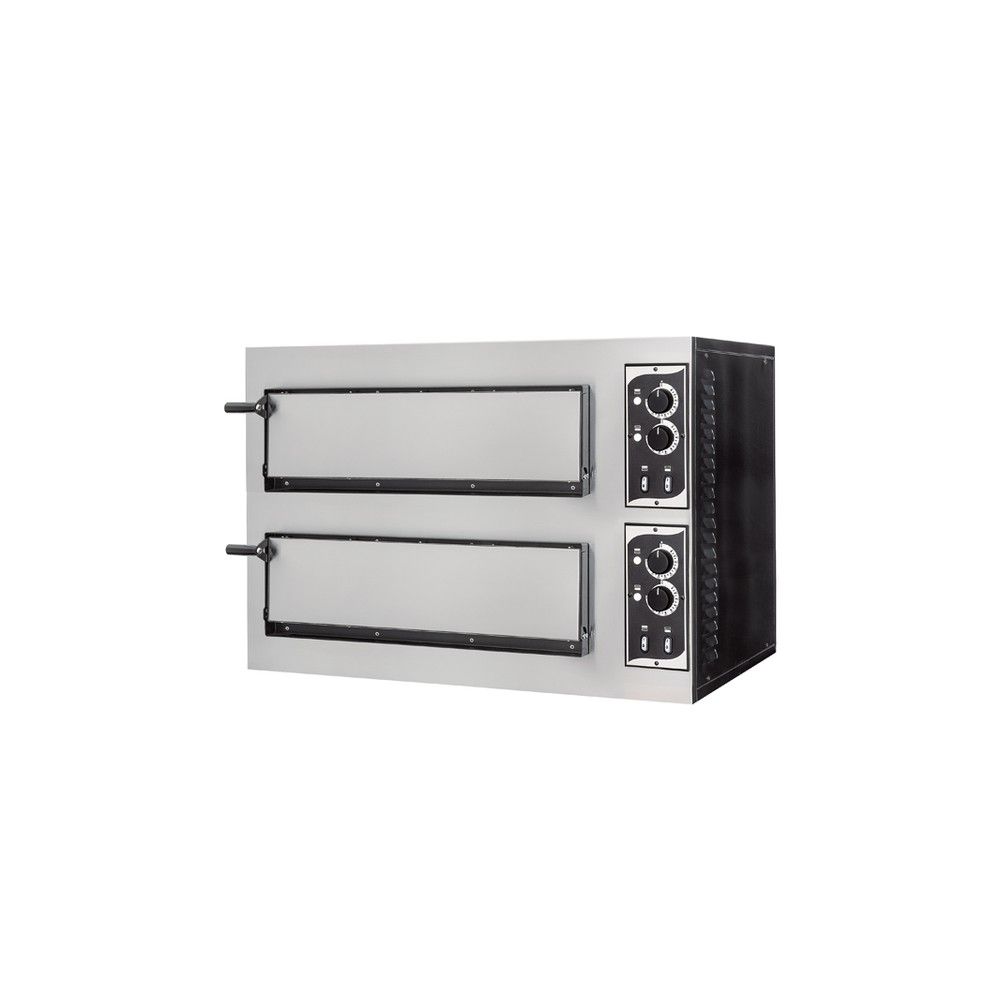 Forno Pizza Elettrico Basic 2/50 4T Doppia Camera Professionale