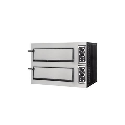 Forno Pizza Elettrico Basic 2/50 4T Doppia Camera Professionale