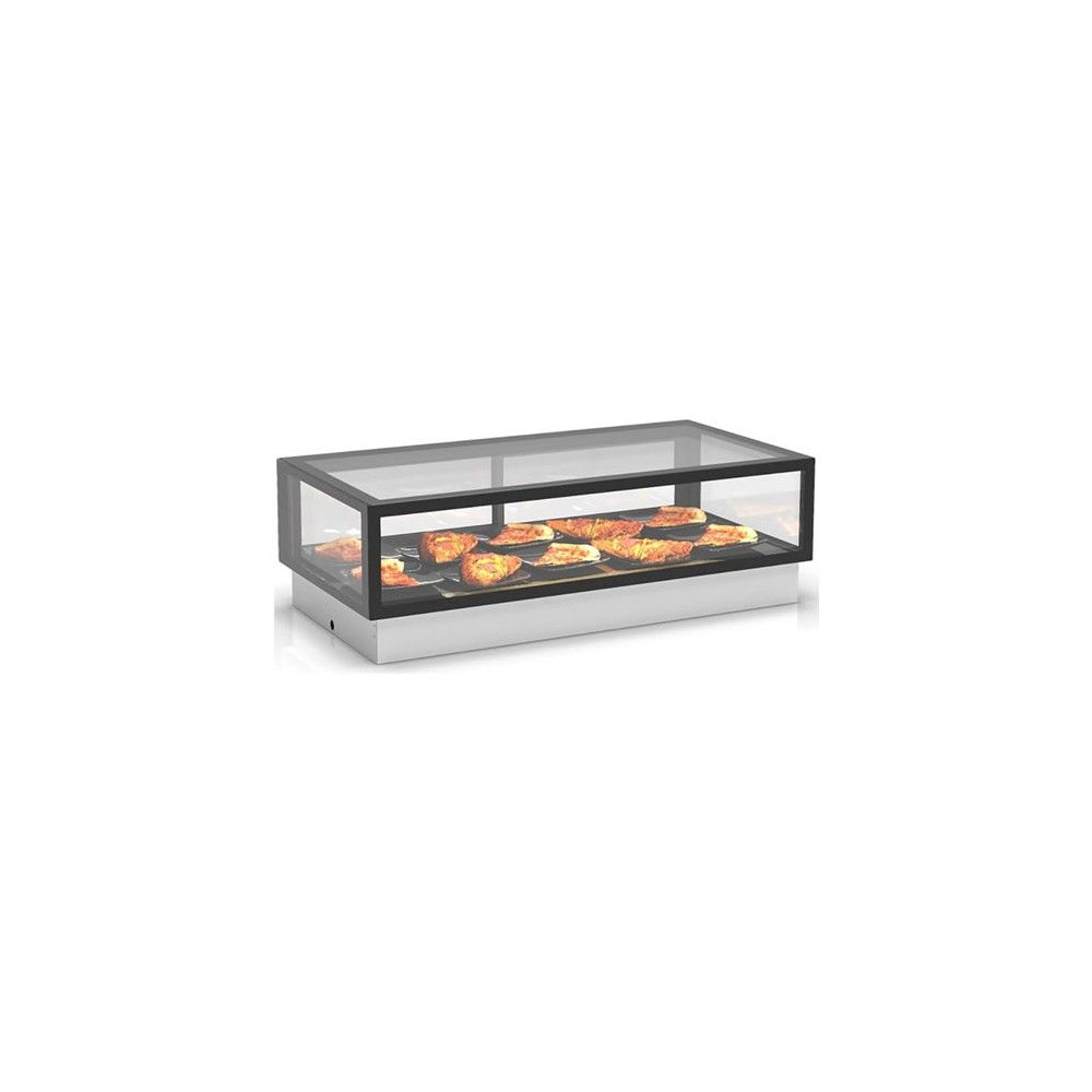 Vetrina Calda da Banco SAYL DP-120-20C — 1200×600×265 mm, LED