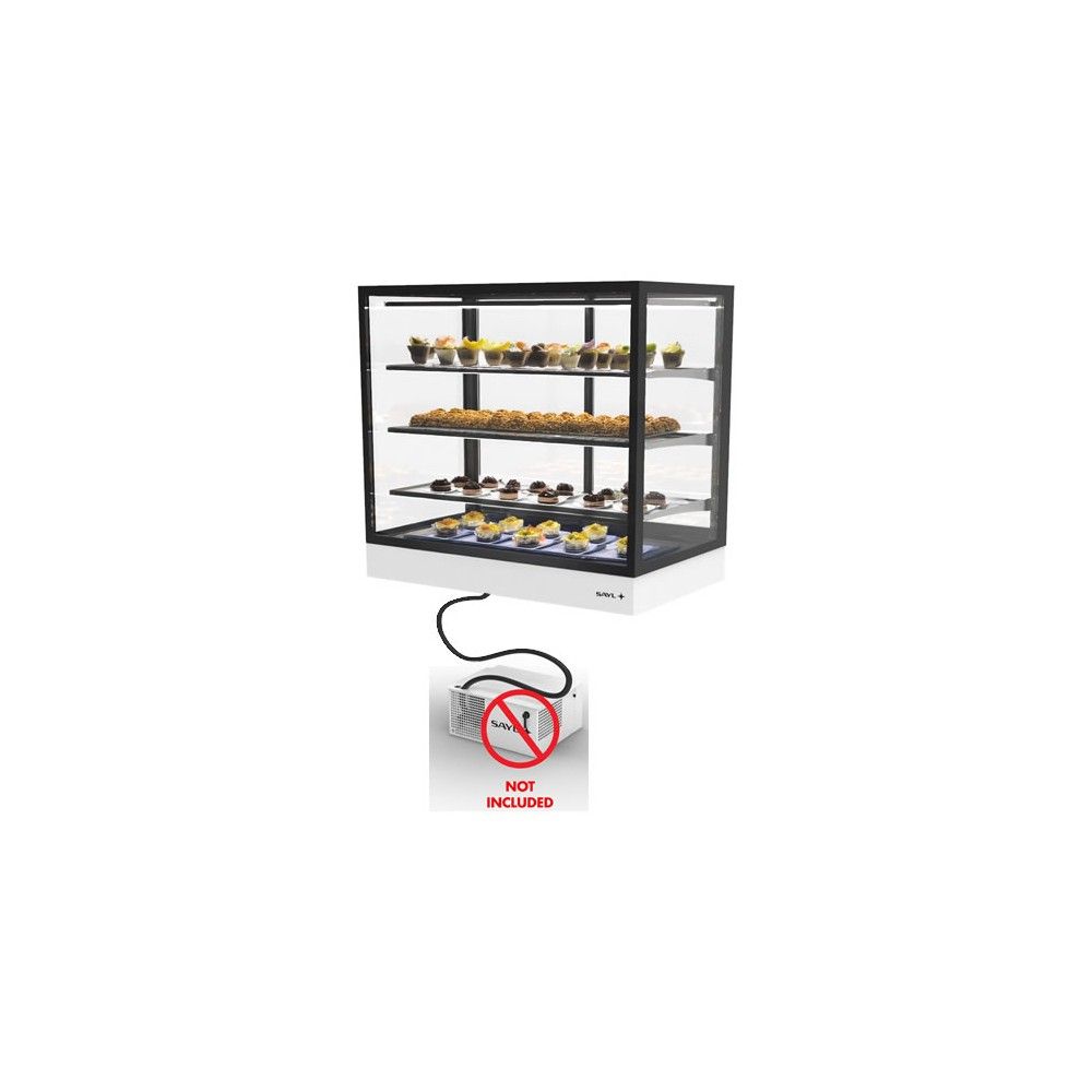 Vetrina Refrigerata Drop-in SAYL IN-100-90RZ — 1000×900 mm Gruppo Remoto con LED