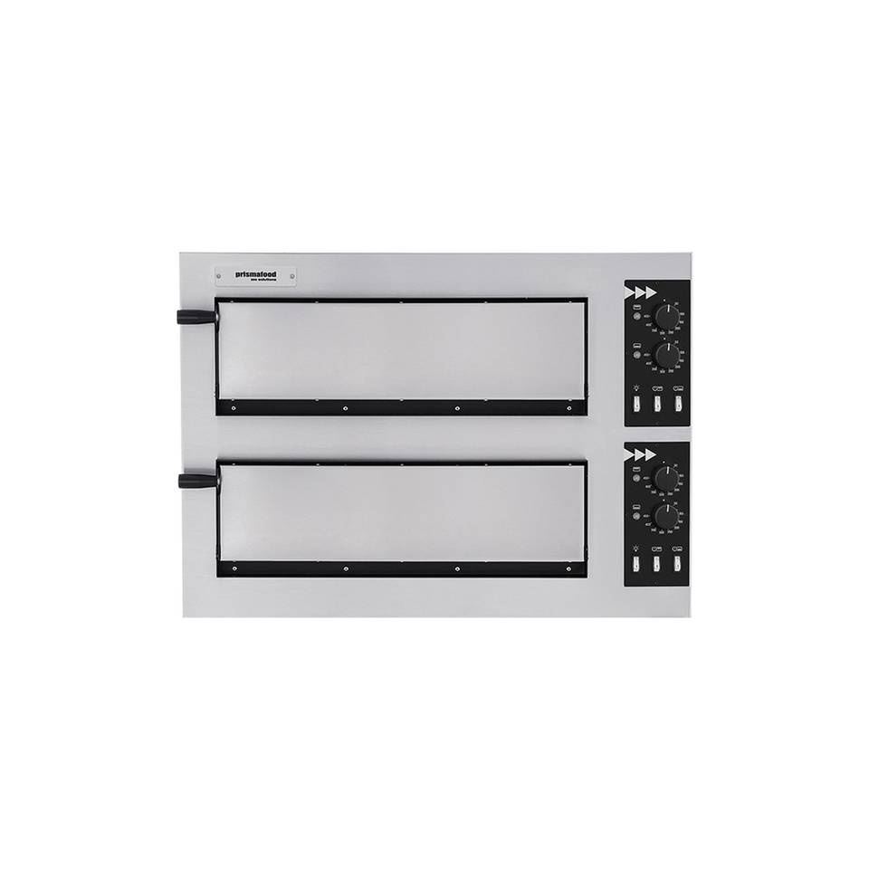 Forno Pizza Elettrico Basic 2/40 Doppia Camera Compatto 320°C – immagine 1