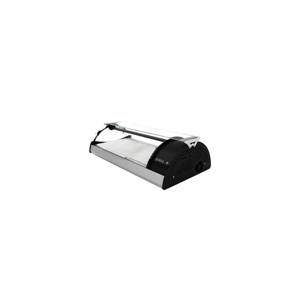 Vetrina Refrigerata Self-Service Hotclass VFXLCP3 — Vetro Curvo Panoramico, 3× GN 1/1 – immagine 1