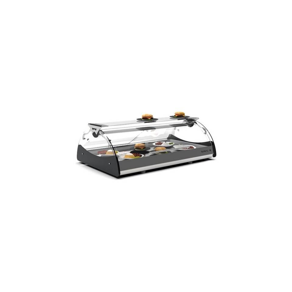 Vetrina Calda a Secco Sayl CSMX3E — 3× GN 1/1, LED – immagine 1