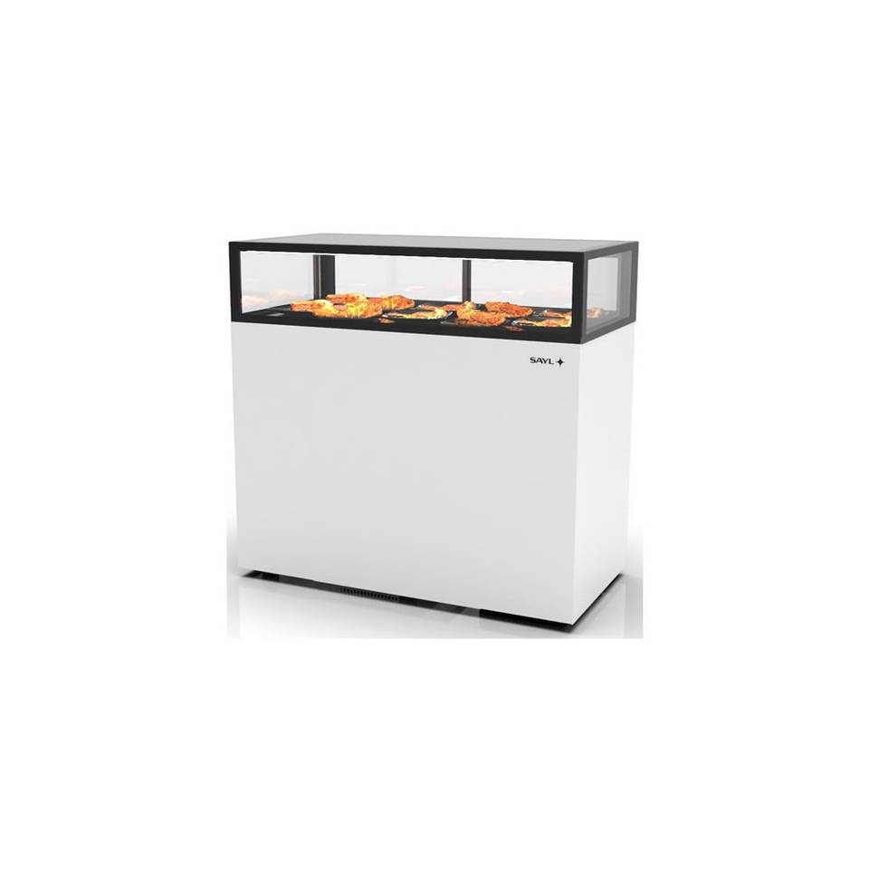 Vetrina Calda Drop-in SAYL IN120/20-115C — 1200×600×1150 mm – immagine 1