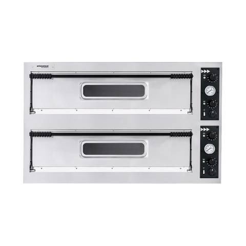 Forno Elettrico per Pizza 2 Camere 12kW Prismafood Basic XL 33L