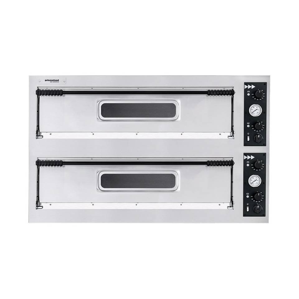 Forno Elettrico per Pizza 2 Camere 12kW Prismafood Basic XL 33L – immagine 1
