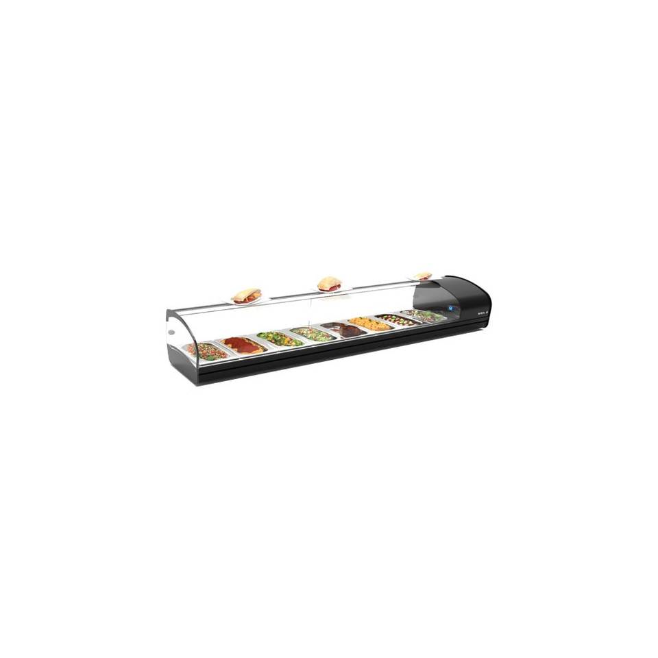 Vetrina Refrigerata Sushi da Banco SAYL SK8 — 1680×395×270 mm, +2/+6 °C, LED – immagine 1