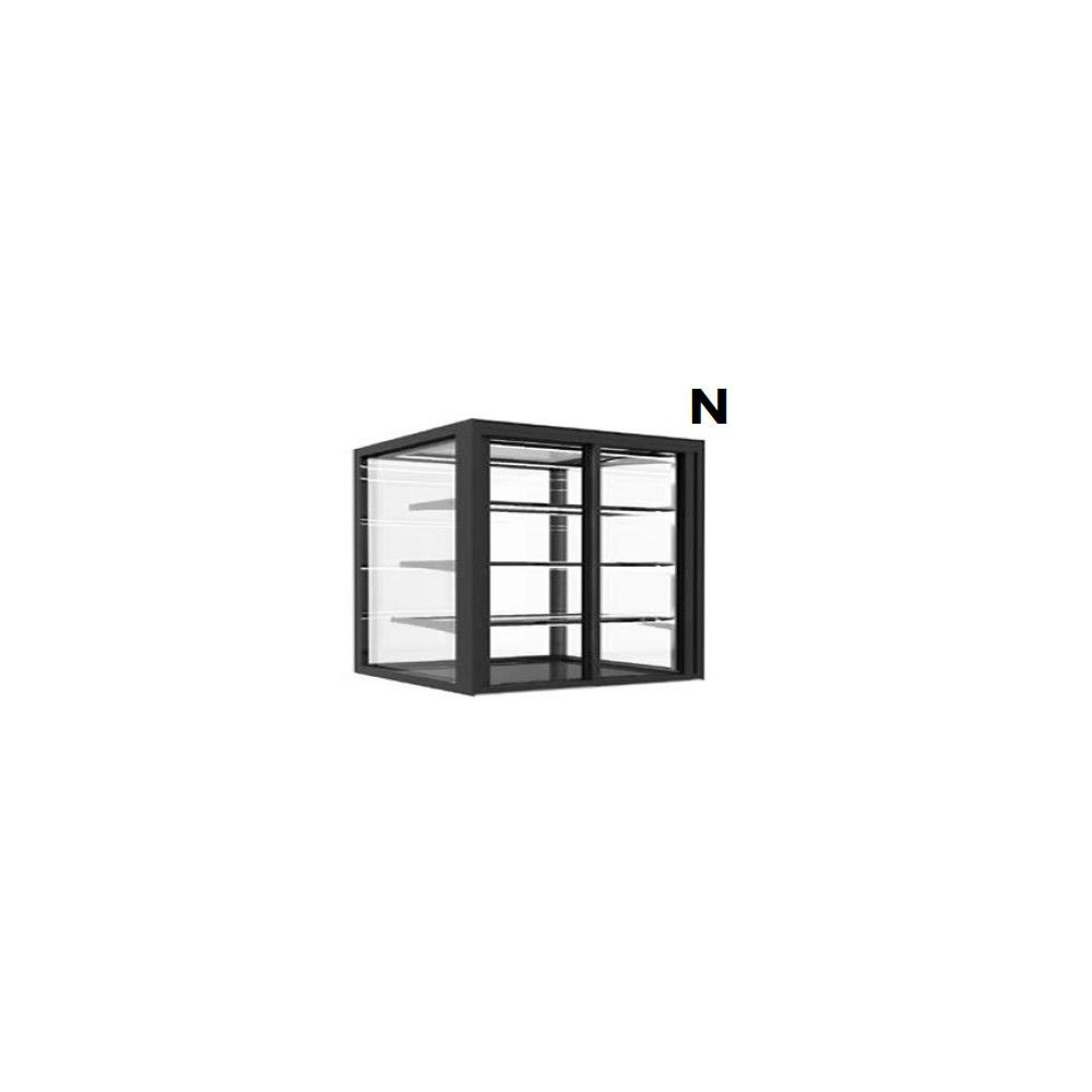 Vetrina Neutra Doppio Accesso Drop-in SAYL IN-120-80AN — 1200×800 mm con LED