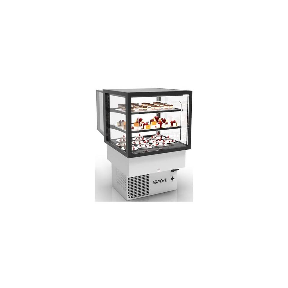 Vetrina Refrigerata Grab & Go da Banco SAYL DP-60-50G — 600×600×515 mm, +6/+10 °C, LED – immagine 1