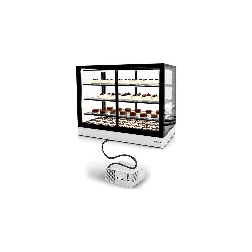 Vetrina Refrigerata Drop-in SAYL IN-120-90RA — 1200×900 mm Doppio Accesso con LED