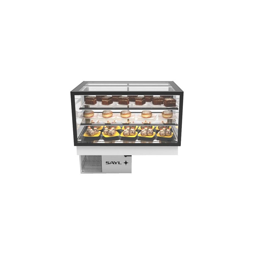 Vetrina Refrigerata da Banco SAYL DP-100-50 — 1000×600×515 mm, +2/+6 °C, LED