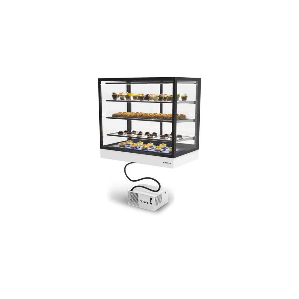 Vetrina Refrigerata Drop-in SAYL IN-100-90R — 1000×900 mm con LED – immagine 1