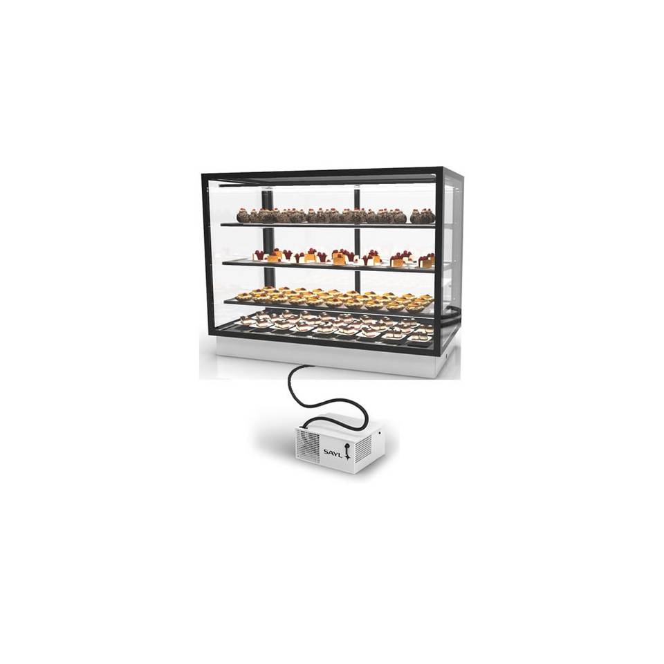 Vetrina Refrigerata da Banco SAYL DP-120-90R — 1200×900 mm con LED – immagine 1