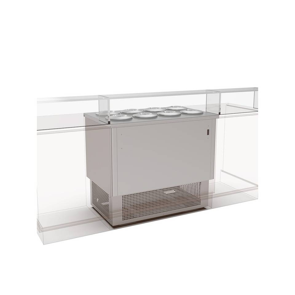 Conservatore Gelato da Incasso Framec DOLCE VITA IN — Vasche a Pozzetto – immagine 1
