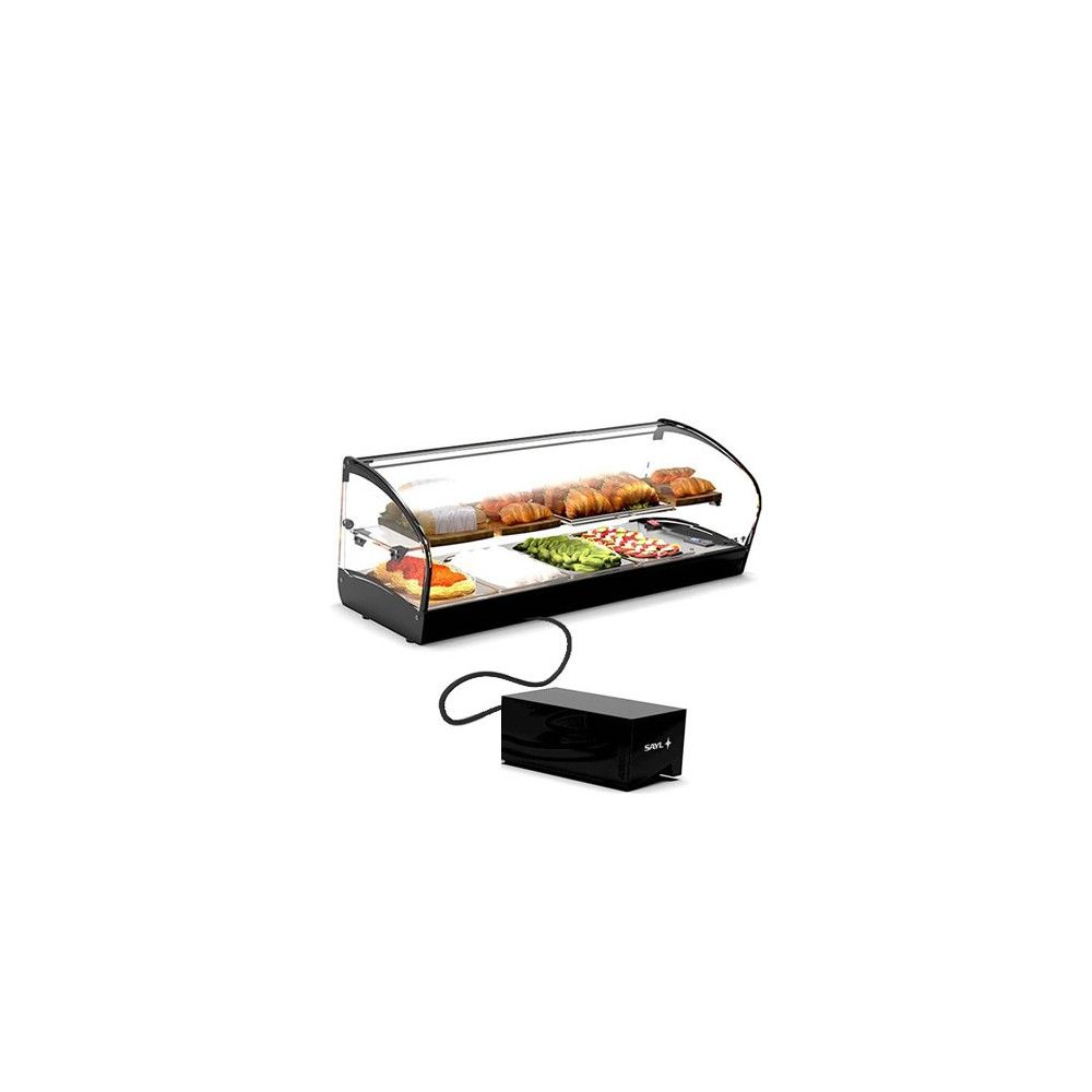 Vetrina Refrigerata Sushi da Banco SAYL SK24GR — 840×395×340 mm, LED