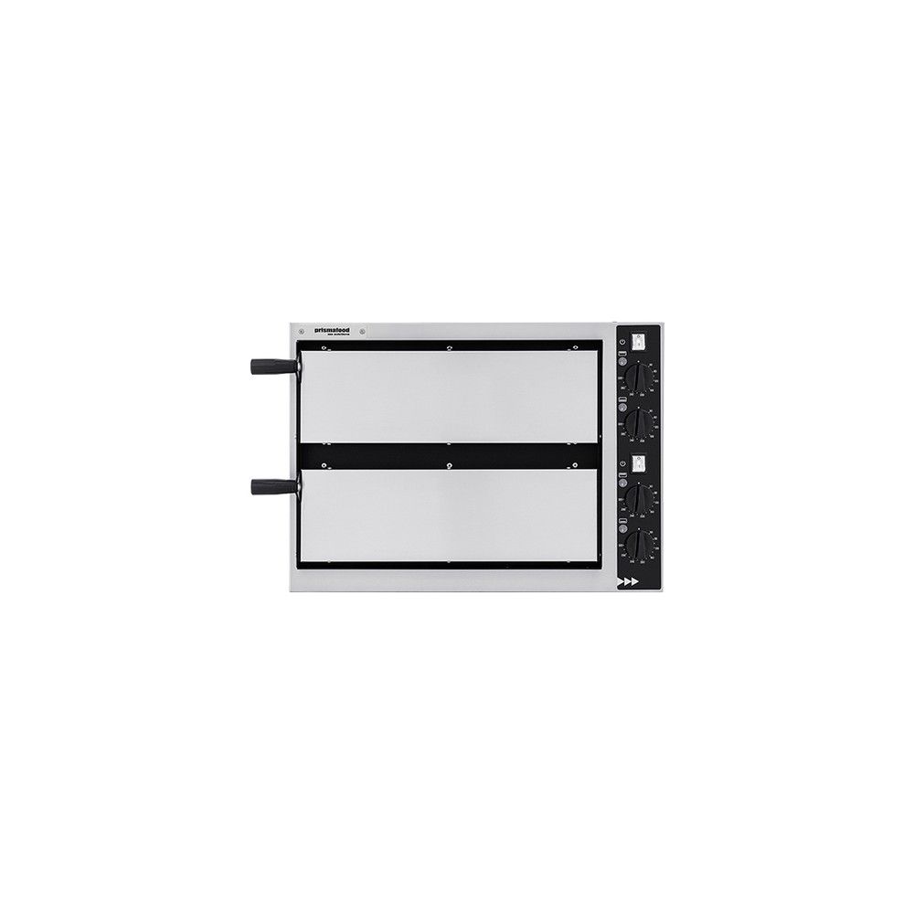 Forno Pizza Elettrico Basic 2/40 4T Doppia Camera Indipendente