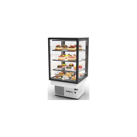 Vetrina Refrigerata da Banco SAYL DP-60-80 — 600×600×815 mm, +2/+6 °C, LED