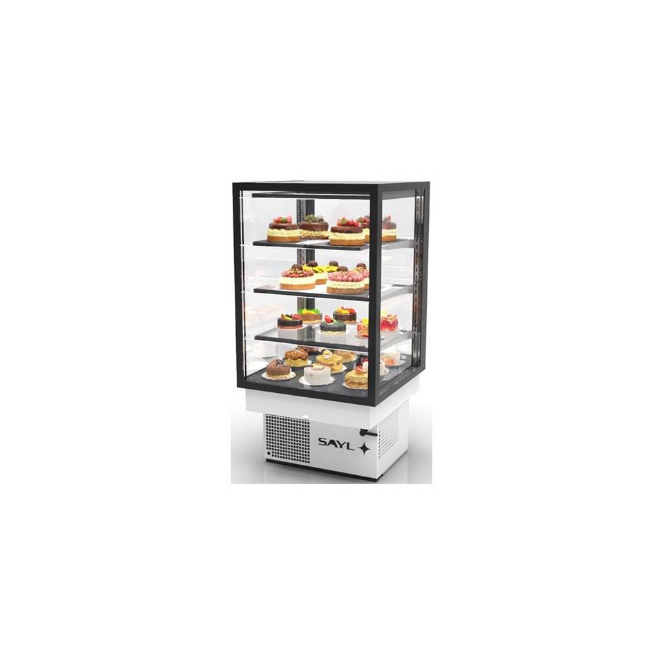 Vetrina Refrigerata da Banco SAYL DP-60-80 — 600×600×815 mm, +2/+6 °C, LED – immagine 1