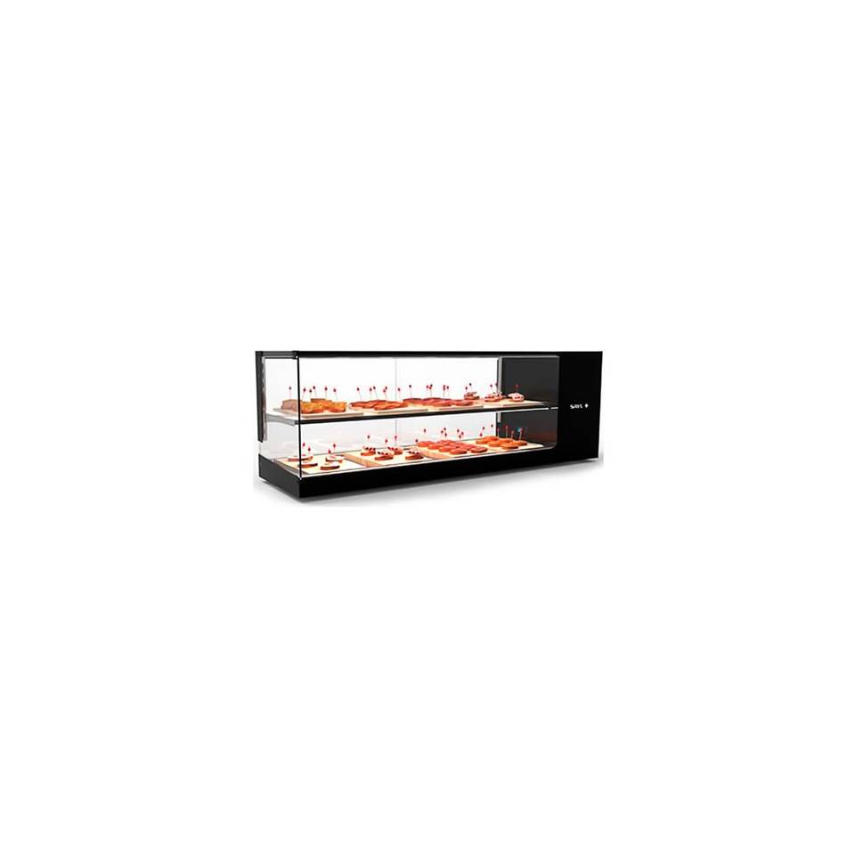 Vetrina Refrigerata da Banco SAYL VTLG26P-1 — 1320×380×460 mm, LED – immagine 1