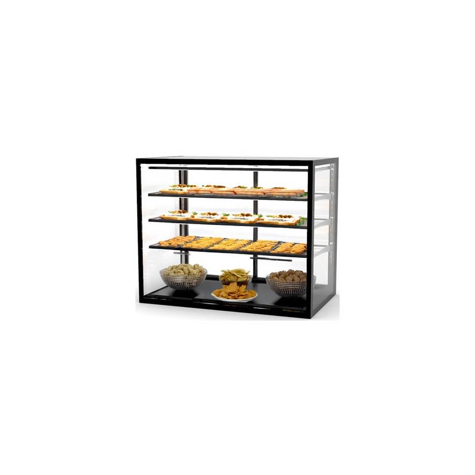 Vetrina Neutra da Banco Drop-in SAYL IN-100-80N — 1000×800 mm con LED – immagine 1