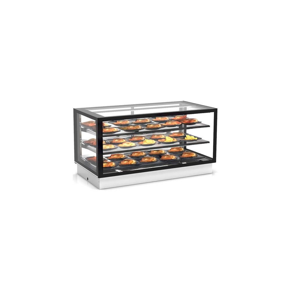 Vetrina Calda Grab & Go da Banco SAYL DP-120-50C — 1200×600×515 mm, LED